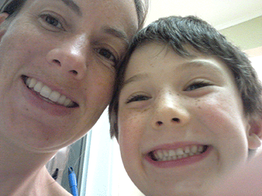 mommy & zach